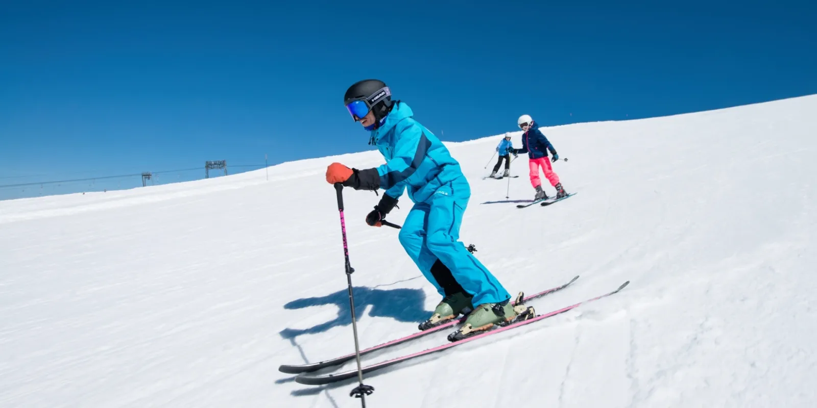 Image pour The benefits of private ski lessons